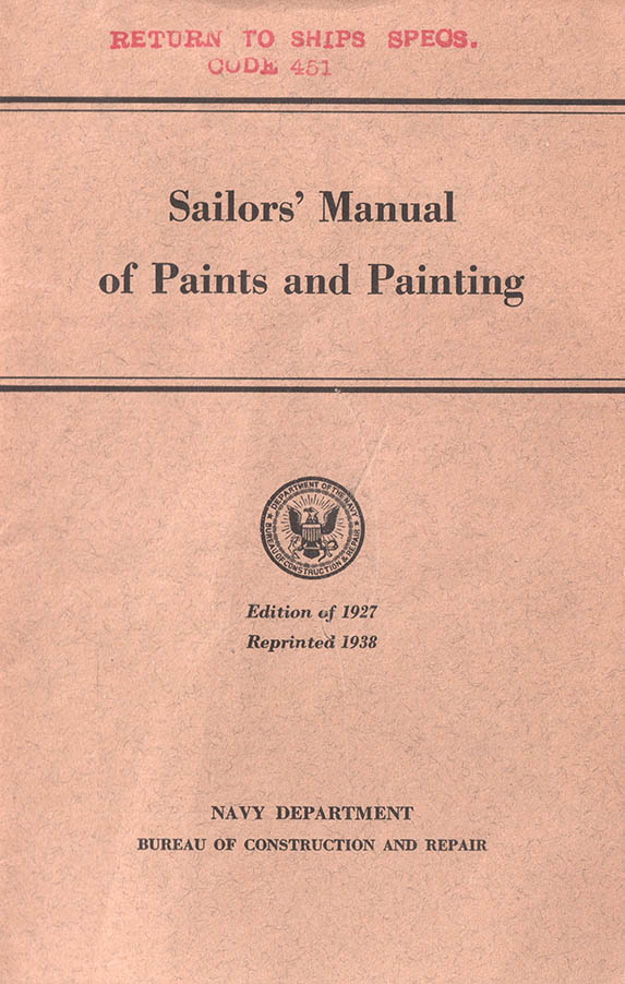 Manual of Painting Outside Cover